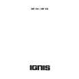 IGNIS AWF 244/IG Owners Manual
